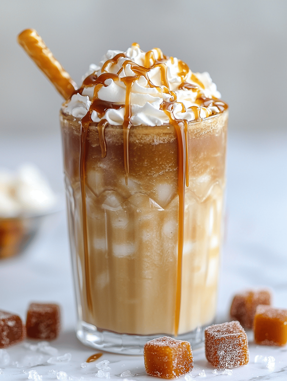 Chill Out with the Unexpected Charm of Caramel Slushie