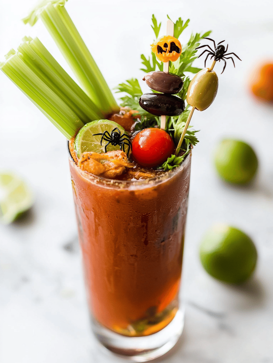 Blood Moon Brew: The Spooky Charm of the Halloween Bloody Mary