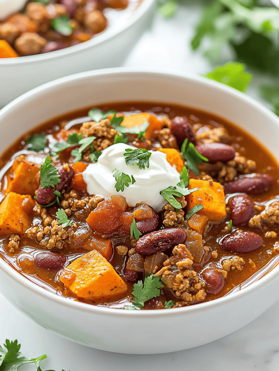 Cozy Fall Turkey Chili with Sweet Potatoes: A Secrets-Only You Know