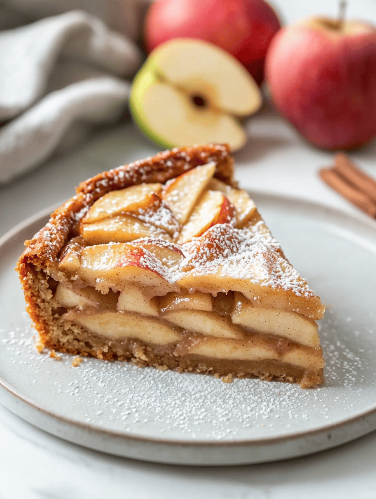 A Rustic Twist: Spiced Apple Cake for Autumn Days
