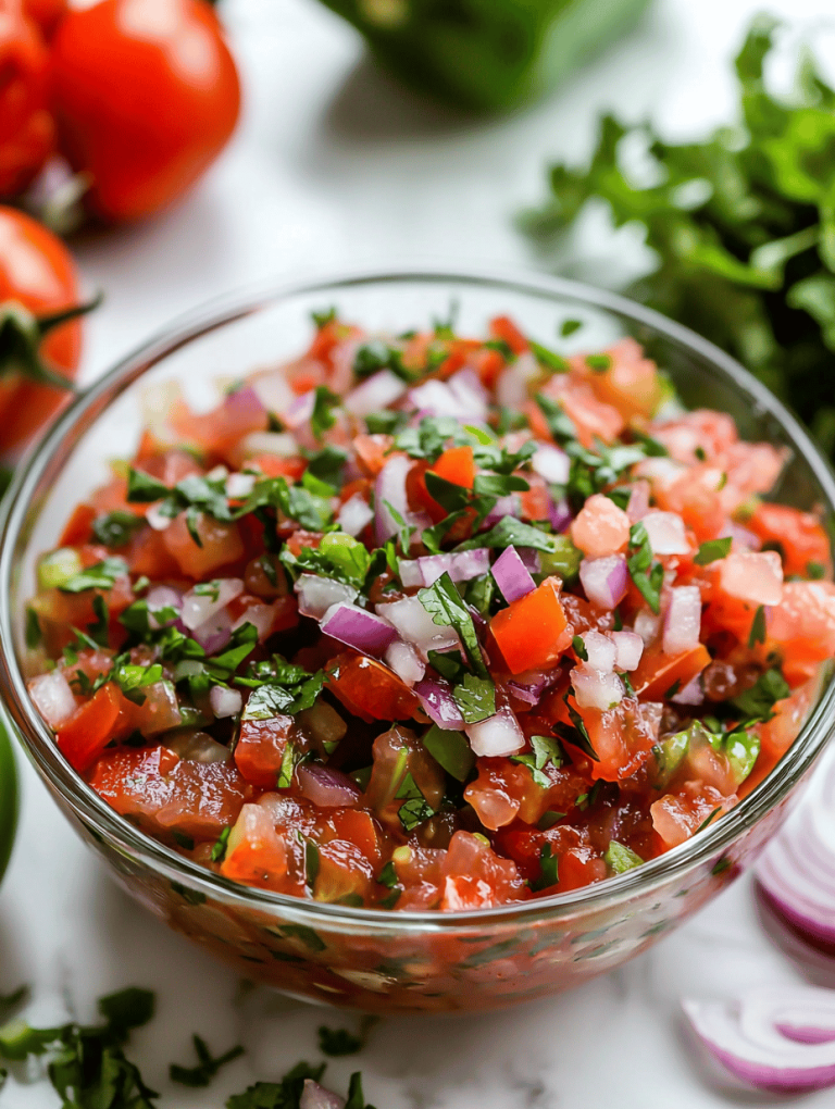 A Garden-Fresh Salsa That Transforms Any Meal