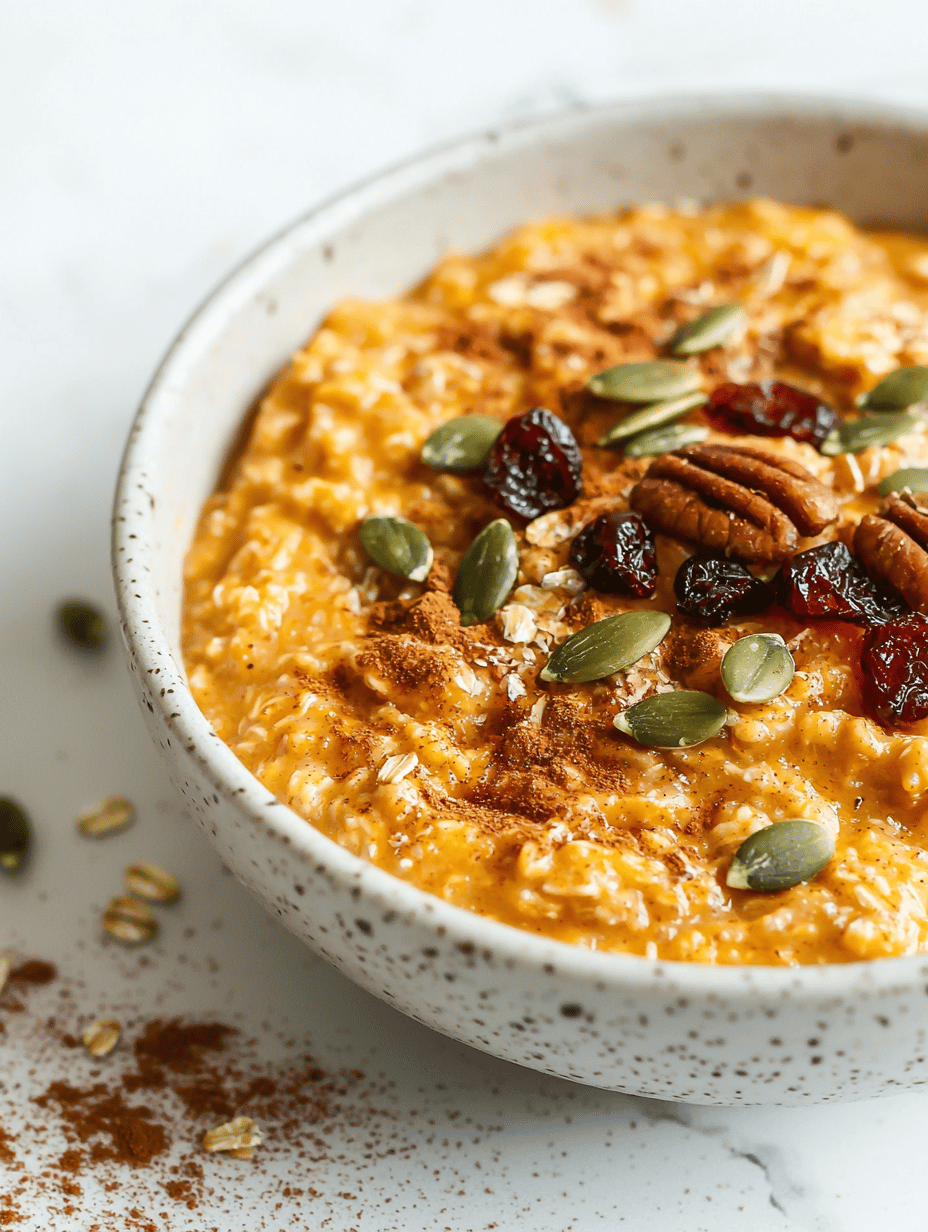 Pumpkin Oatmeal Reinvented: An Unexpected Cozy Twist