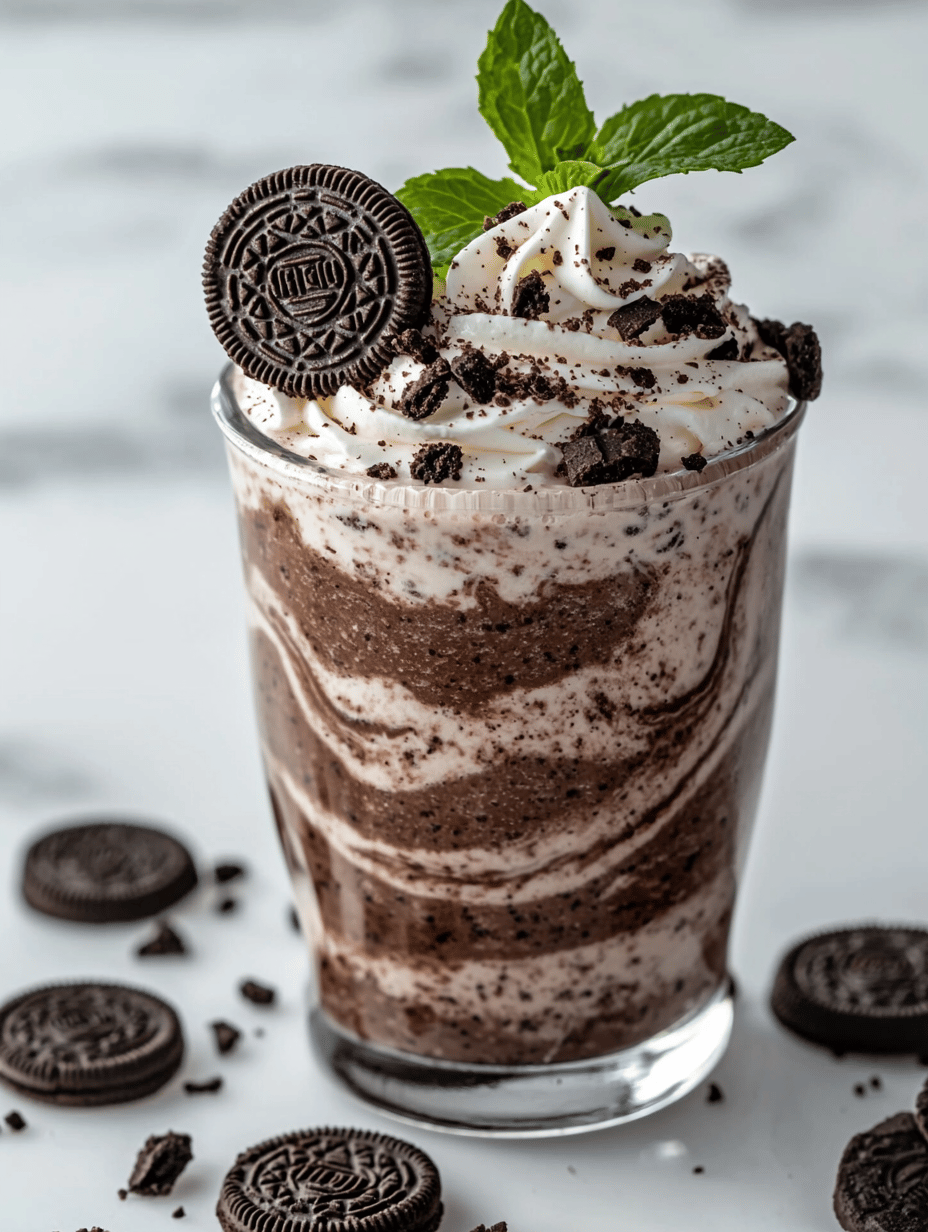 The Magic of Oreo Slushie: Nostalgia in a Glass