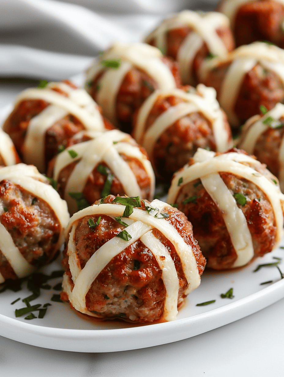 Spooky Sensation: Halloween Mummy Meatballs to Scare and Delight