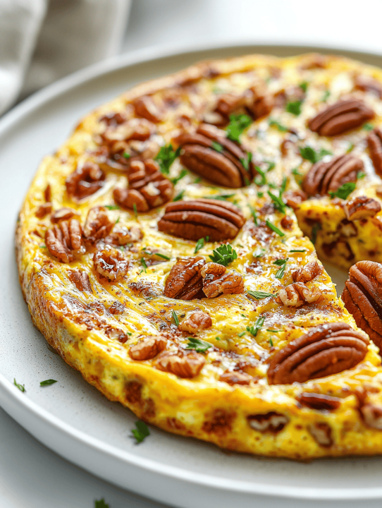 The Cozy Charm of a Fall Frittata with a Surprising Twist