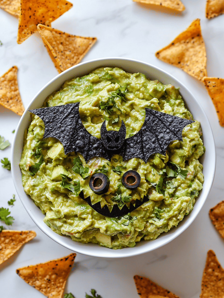 Spooky Bats & Creepy Green Guacamole: Delight Your Halloween Crowd!