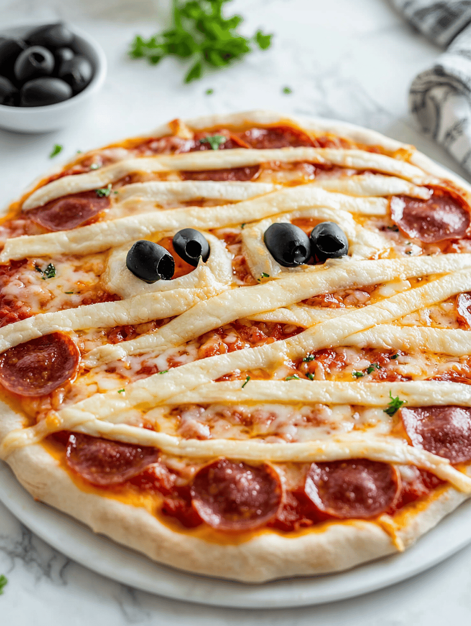 Spooky Good: Halloween Mummy Pizza That Becomes Your Kitchen’s Haunted Hit