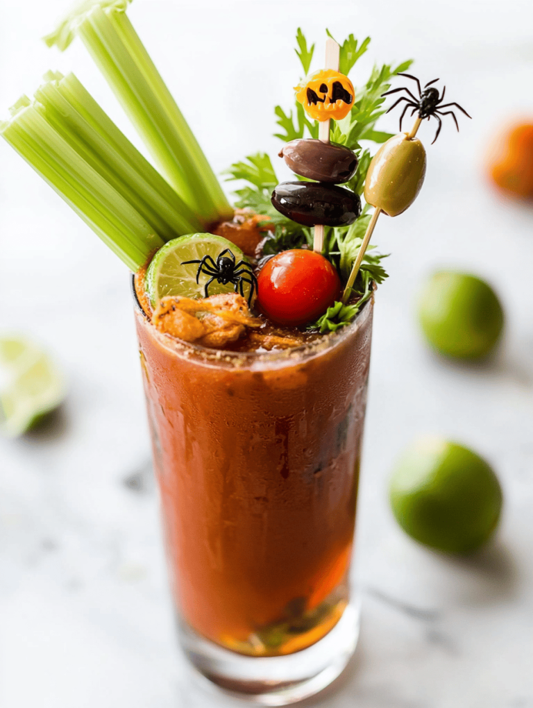 Blood-red Spirits: The Haunted Charm of the Halloween Bloody Mary