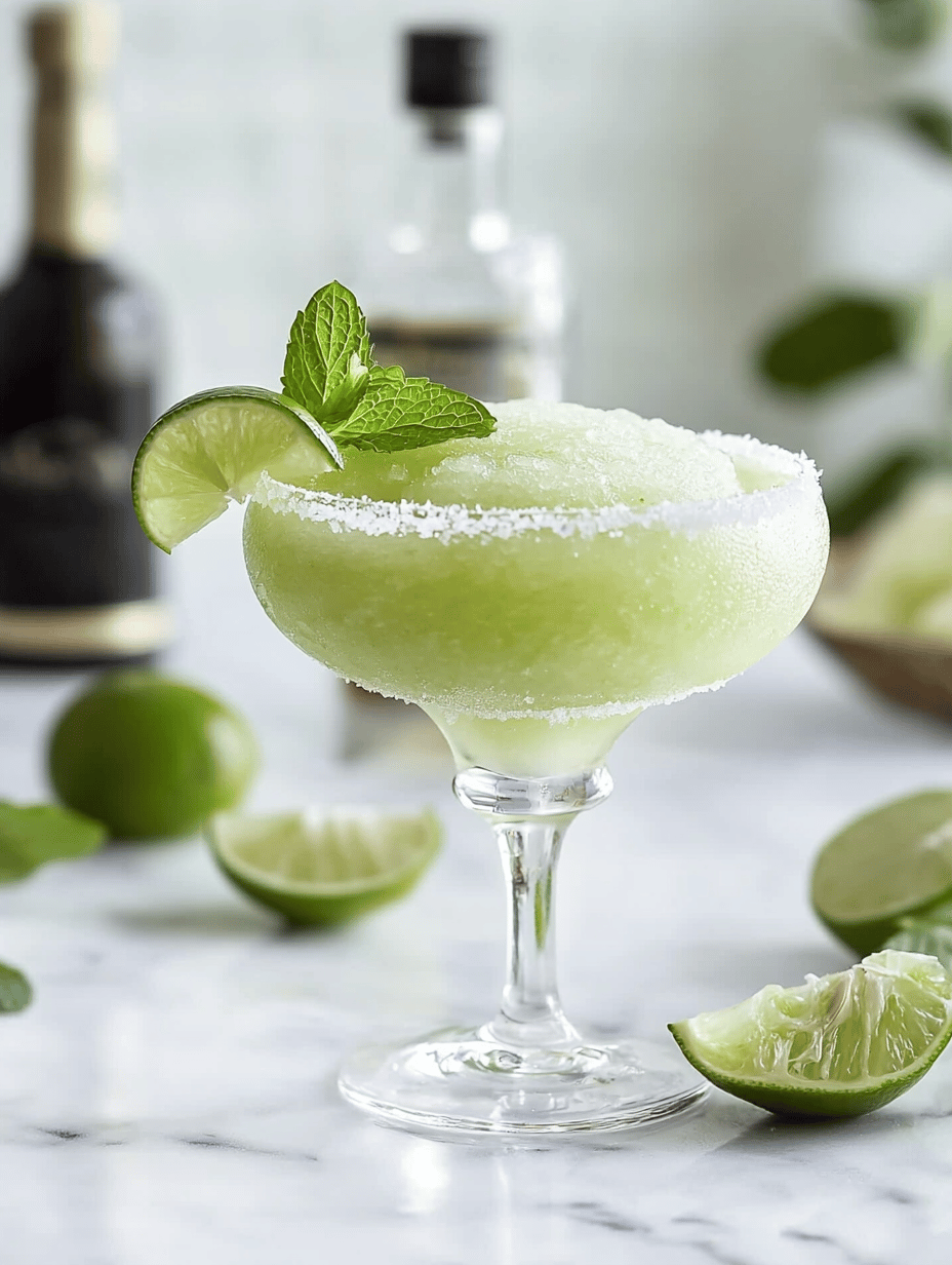 Frozen Margarita Slushie: A Cool Twist on a Classic