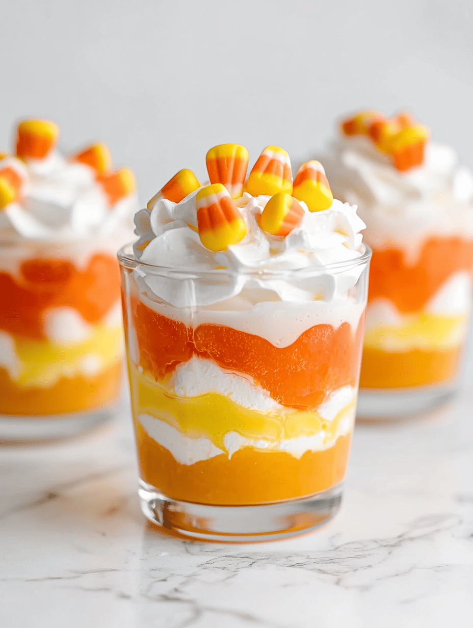 Charming Halloween Candy Corn Parfaits: A Nostalgic Twist