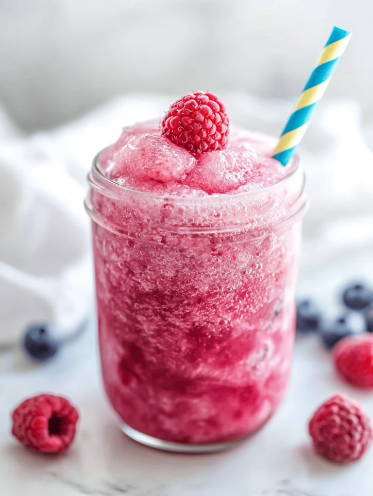 Chill Out with a Blue Raspberry Slushie: Beyond the Basic Blend