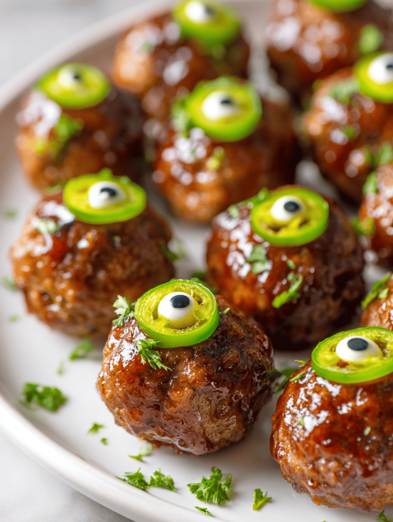 Eyeball Meatballs: An Unusual Take on Comfort Food
