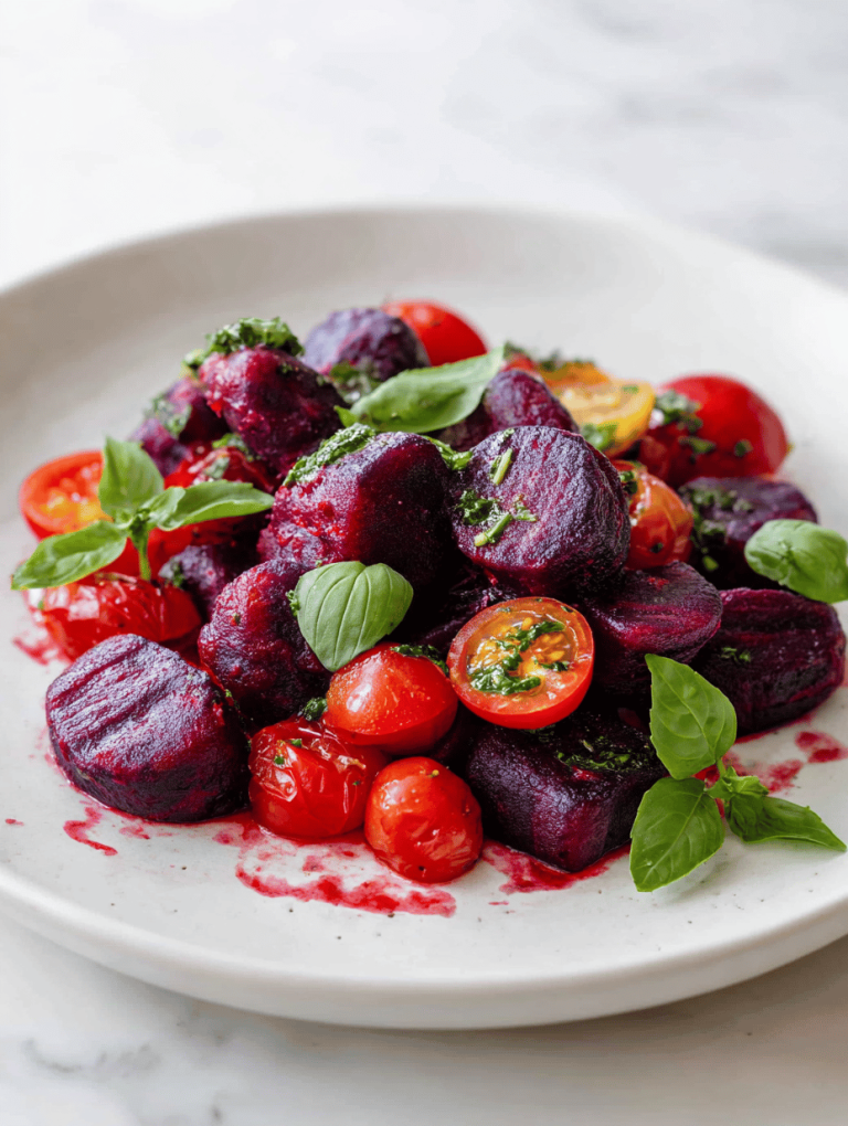 Bloody Beet Gnocchi: An Earthy Spin on Classic Comfort