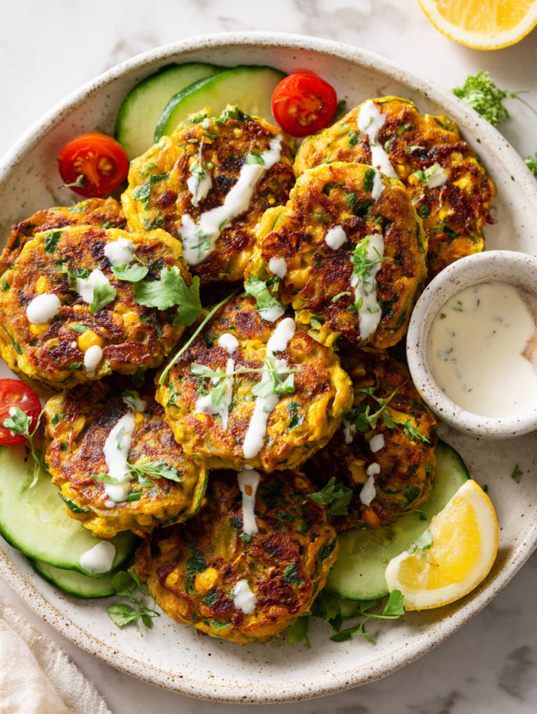 Chickpea Fritters Recipe