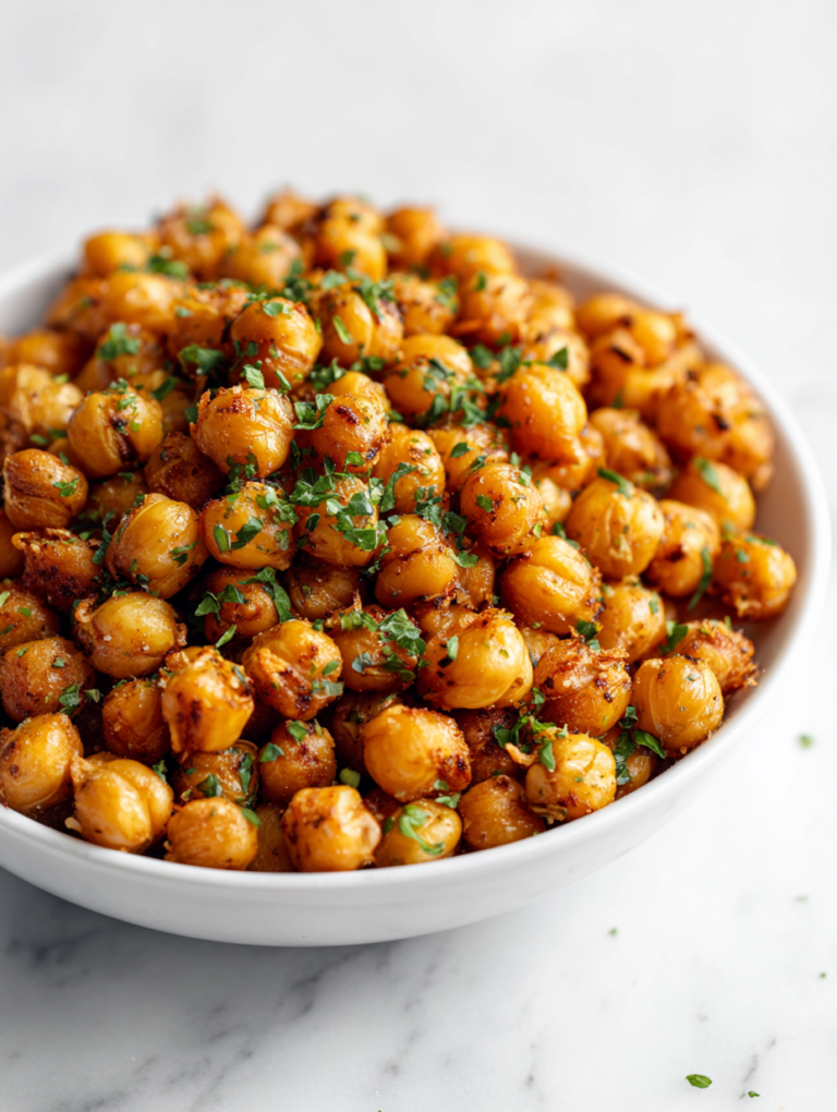 Roasted Chickpea Snack Recipe