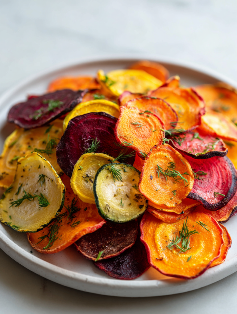 Baked Veggie Chips Recipe