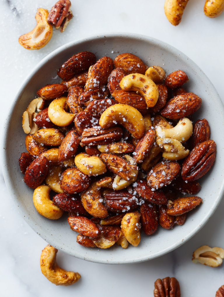 Roasted Spiced Nuts Recipe